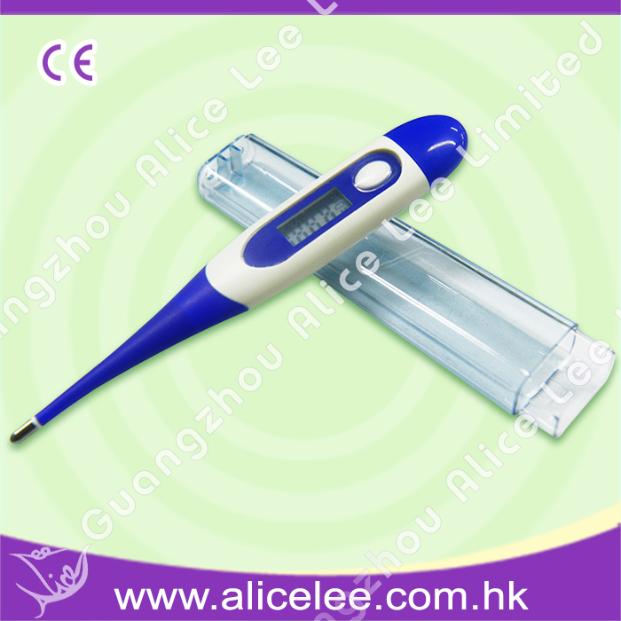 Digital electronic soft rubber head thermometer